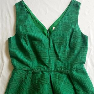 JCrew Emerald Dress